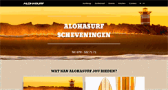 Desktop Screenshot of golfsurfschool.nl
